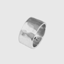 Anillo Hombre Martillado
