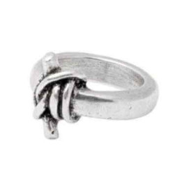Anillo Nudo Masculino Plata