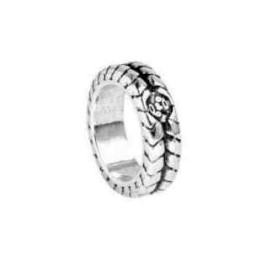 Braided Silver Ring