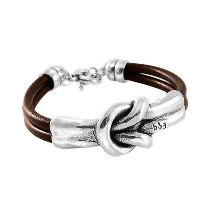 Seemannsknoten Lederarmband