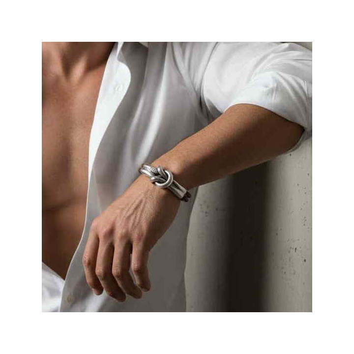 Leather Sailor Knot Bracelet