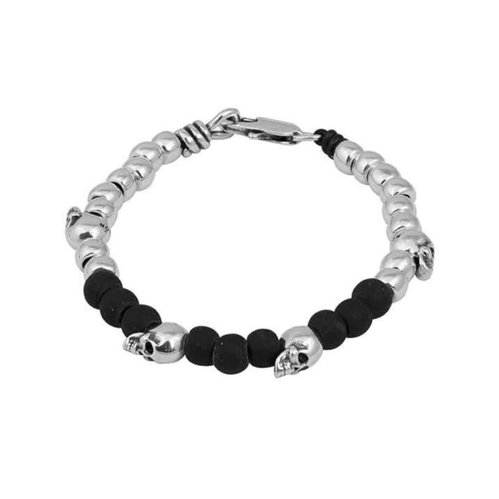 Pulsera Calavera Cerámica