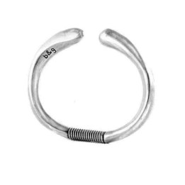 Offene Silber Armspange | b&g