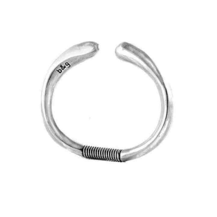 Bracelet jonc ouvert rigide | b&g