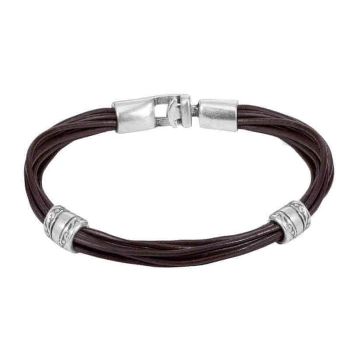 Bracelet Plusieurs Lanières Cuir