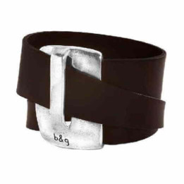 Brazalete Ancha Cuero