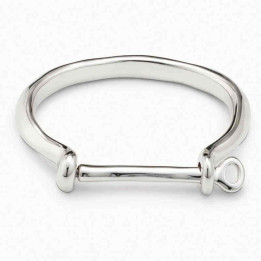 Horseshoe Silver Cuff Bracelet